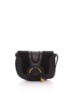 Sacs À Bandoulière-Chloé Mini Sac Hana Noir
