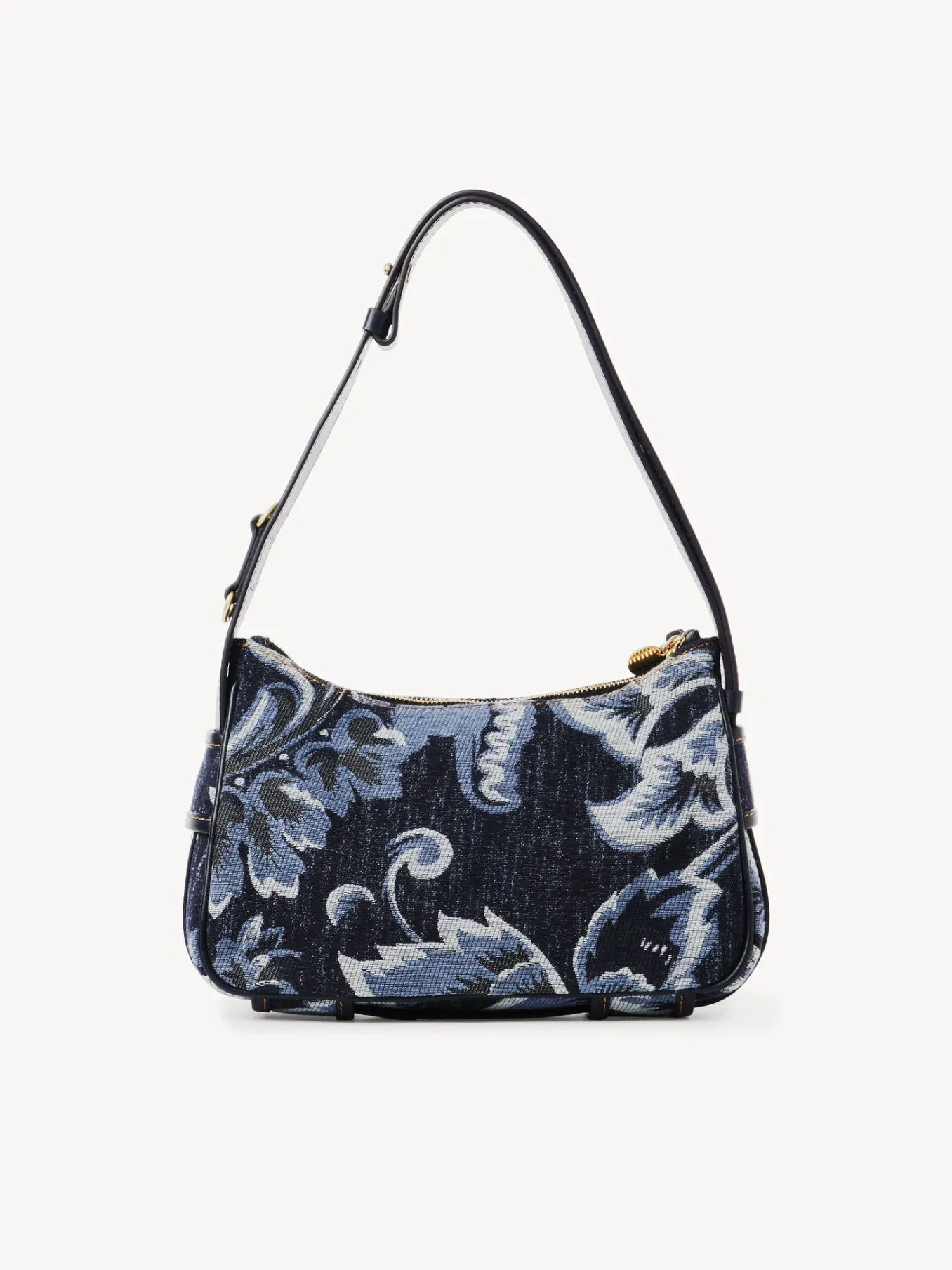 Sacs Porté Épaule-Chloé Mini Sac Hobo Hana Denim