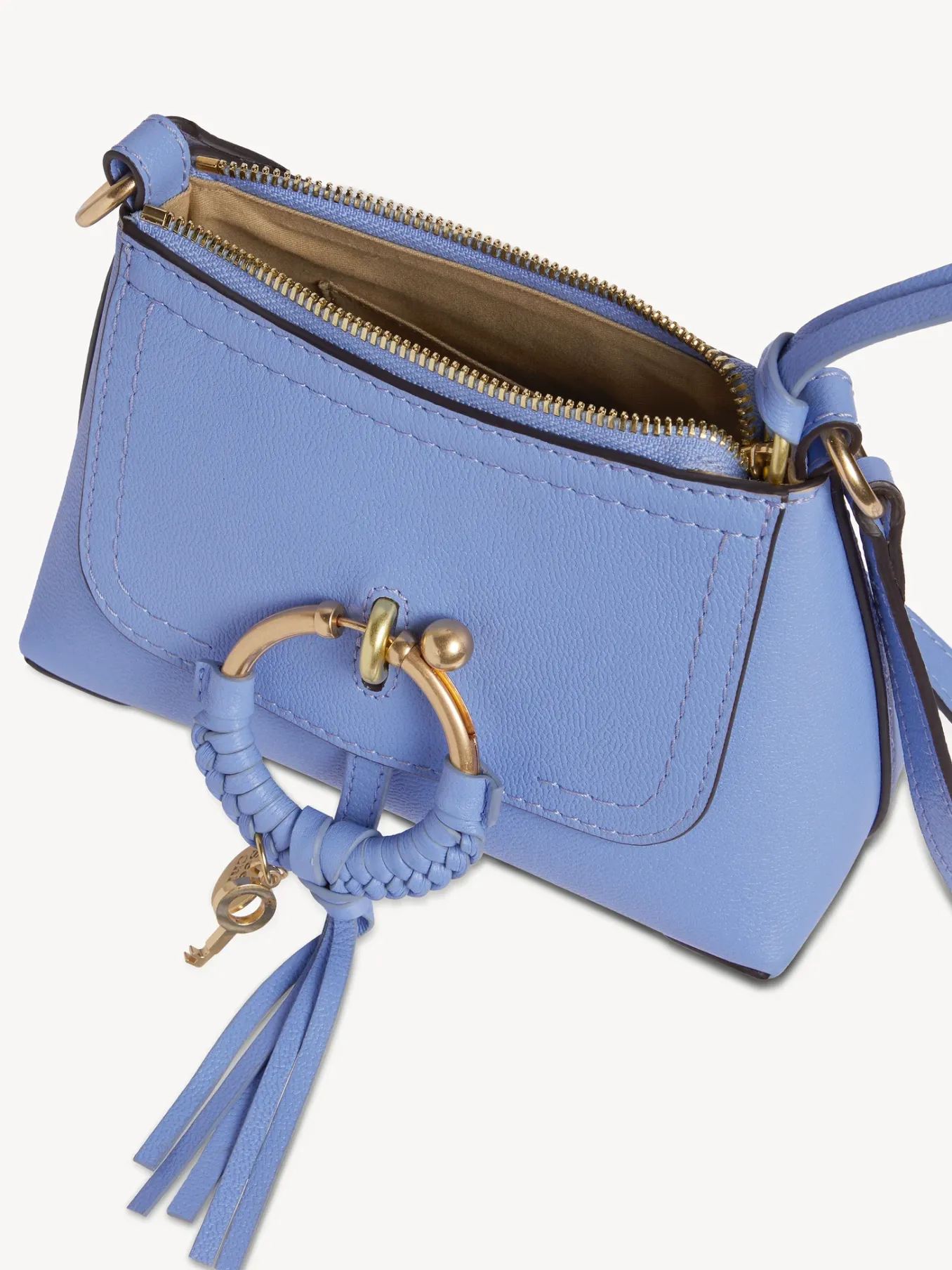 Sacs Porté Épaule-Chloé Mini Sac Joan Persian Blue