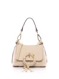 Sacs À Bandoulière-Chloé Mini Sac Joan Cement Beige