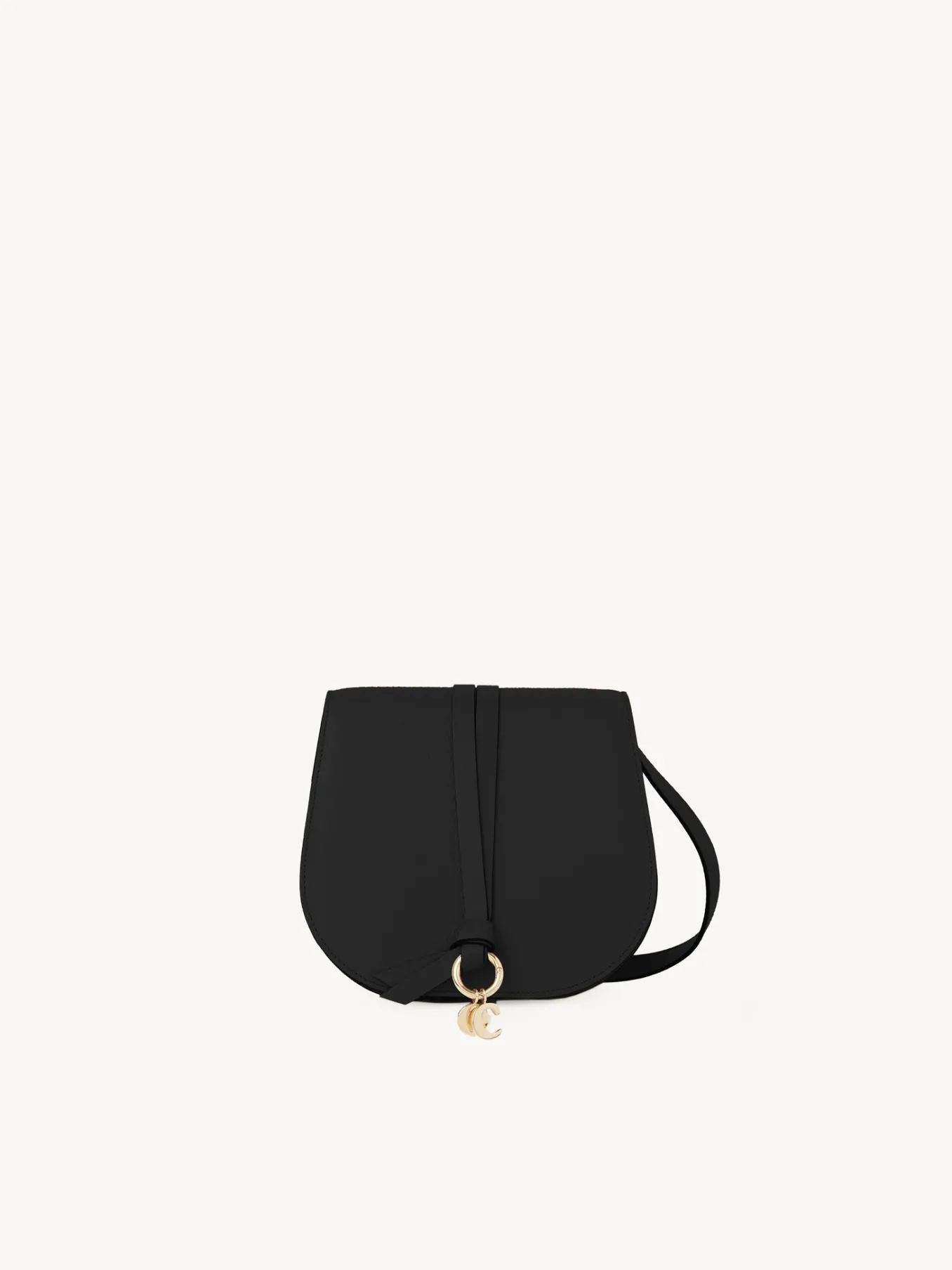 Sacs À Bandoulière-Chloé Mini Sac Porte Épaule Alphabet Noir