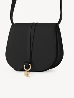 Sacs À Bandoulière-Chloé Mini Sac Porte Épaule Alphabet Noir