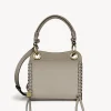 Sacs Porté Épaule-Chloé Mini Sac Porte Épaule Tilda Motty Grey