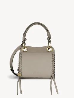 Sacs Porté Épaule-Chloé Mini Sac Porte Épaule Tilda Motty Grey