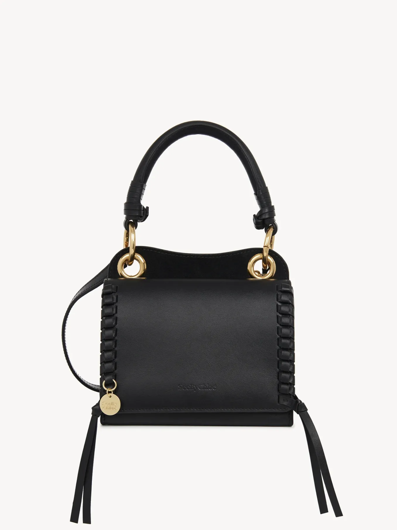 Sacs Porté Épaule-Chloé Mini Sac Porte Épaule Tilda Noir