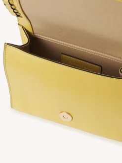Sacs Porté Épaule-Chloé Mini Sac Porte Épaule Tilda Retro Yellow