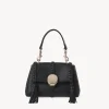 Mini Sacs-Chloé Mini Sac Souple Porte Épaule Penelope Noir