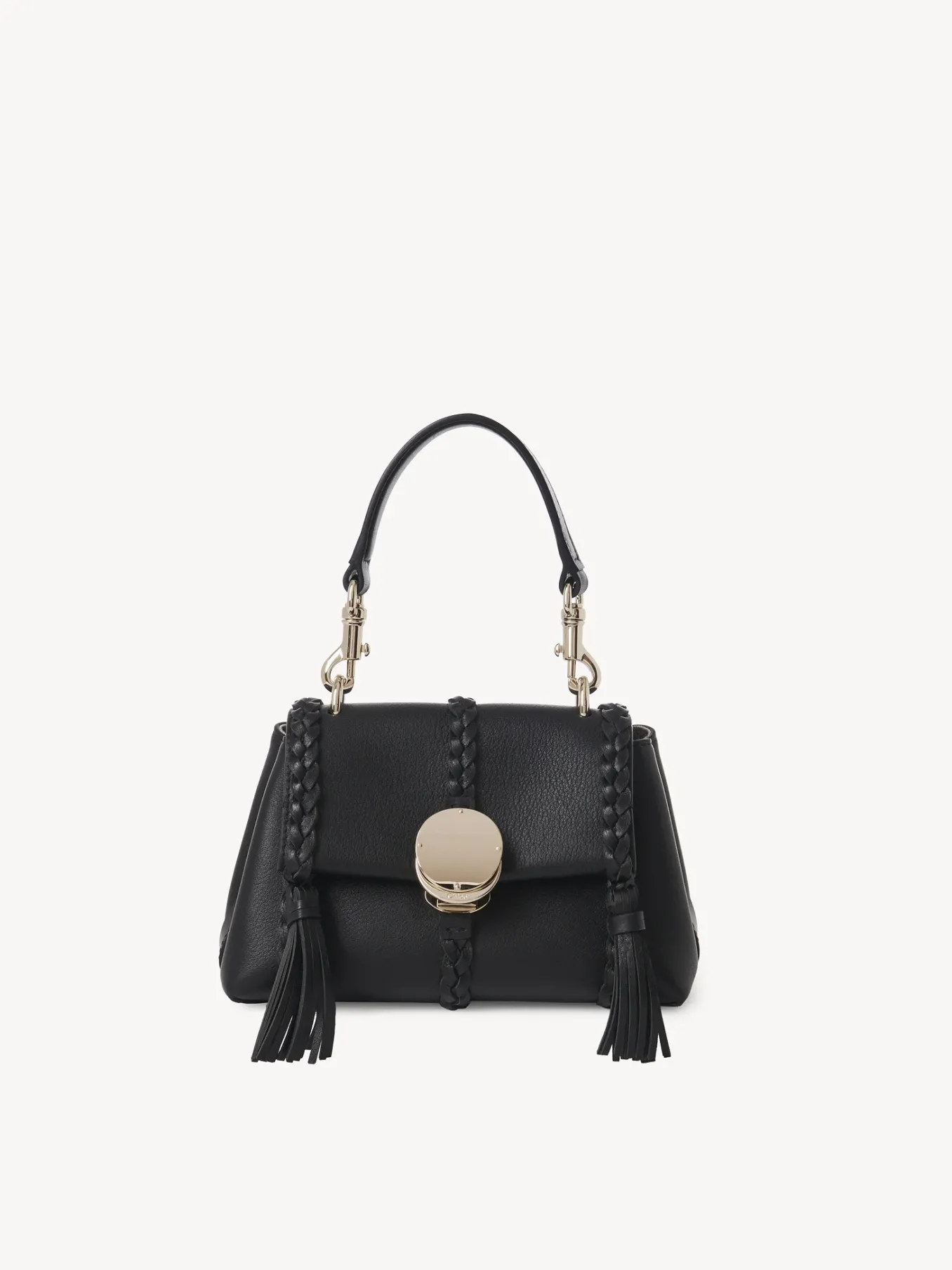 Mini Sacs-Chloé Mini Sac Souple Porte Épaule Penelope Noir