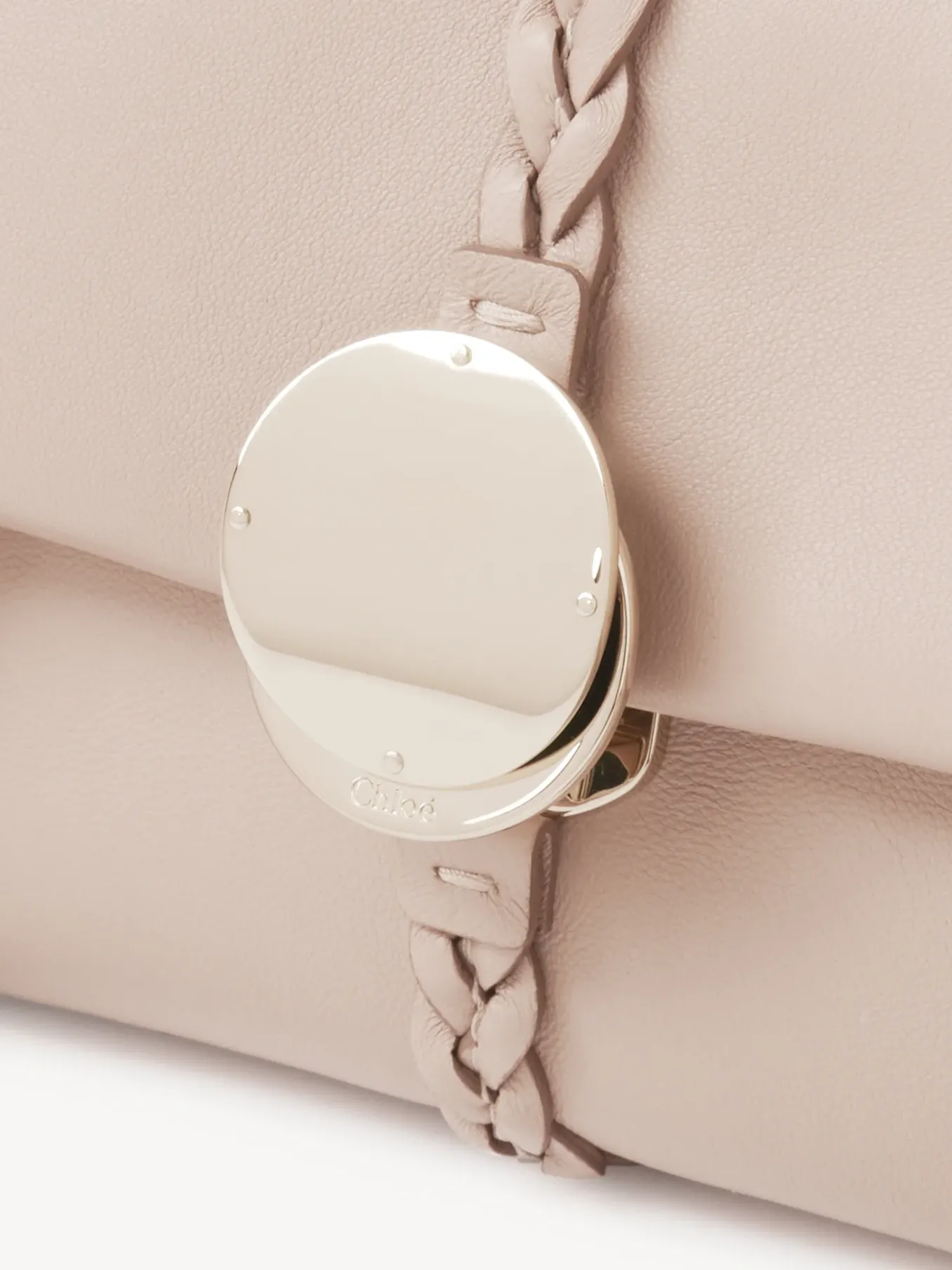 Mini Sacs-Chloé Mini Sac Souple Porte Épaule Penelope Nude