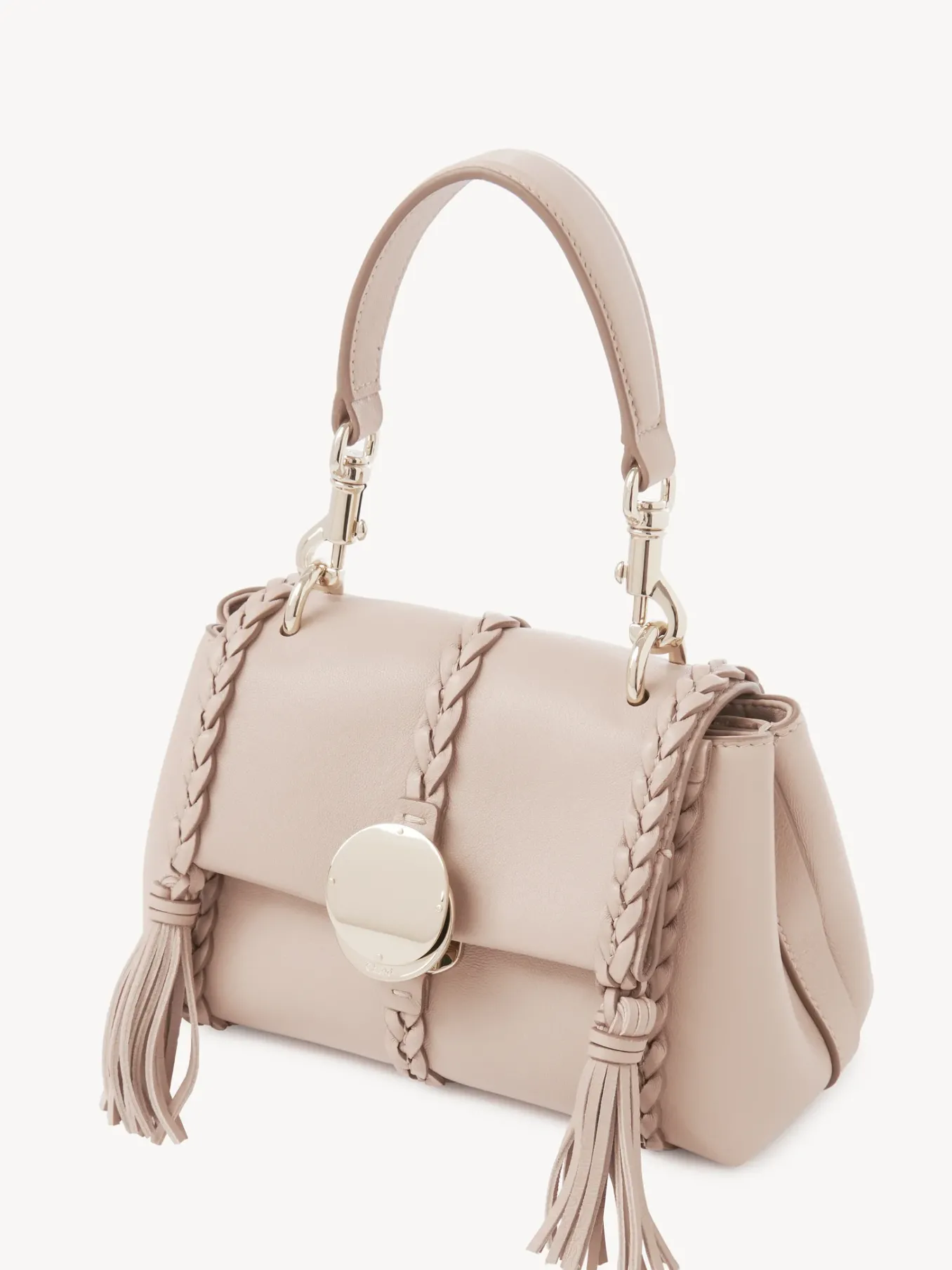 Mini Sacs-Chloé Mini Sac Souple Porte Épaule Penelope Nude