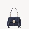 Mini Sacs-Chloé Mini Sac Souple Porte Épaule Penelope Denim