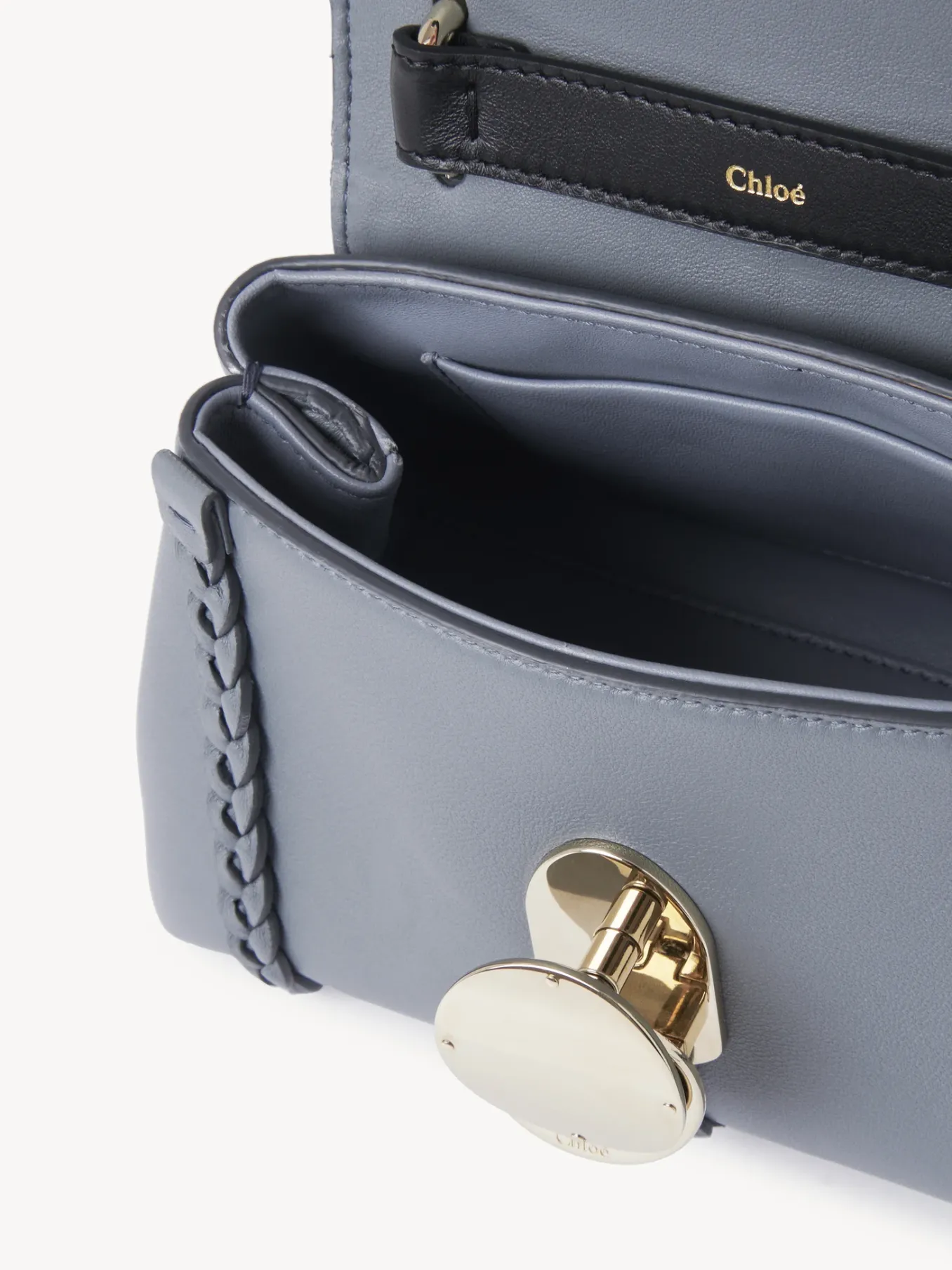 Mini Sacs-Chloé Mini Sac Souple Porte Épaule Penelope Storm Blue
