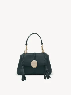Mini Sacs-Chloé Mini Sac Souple Porte Épaule Penelope Teal Green