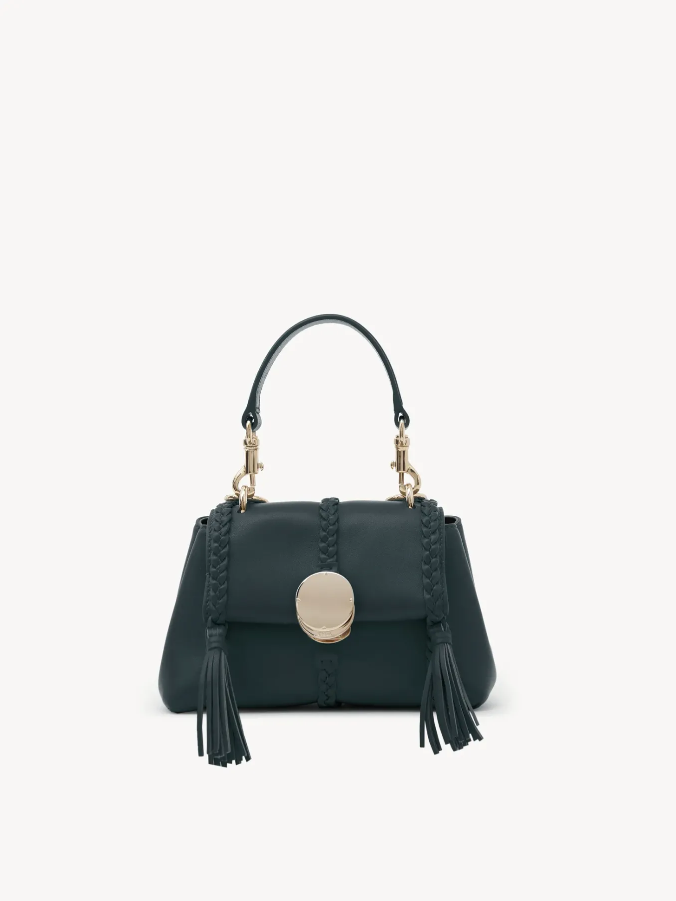Mini Sacs-Chloé Mini Sac Souple Porte Épaule Penelope Teal Green