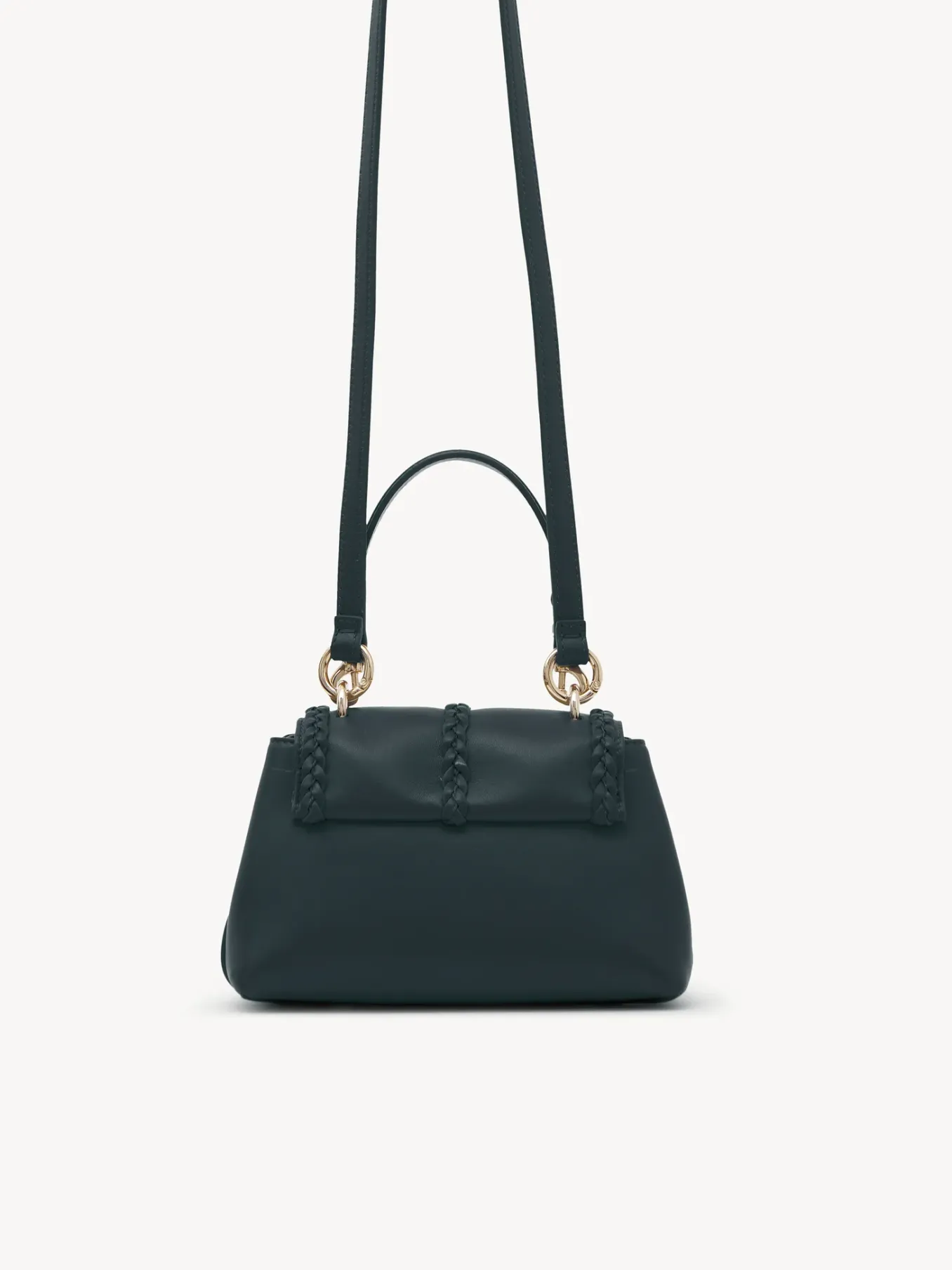 Mini Sacs-Chloé Mini Sac Souple Porte Épaule Penelope Teal Green