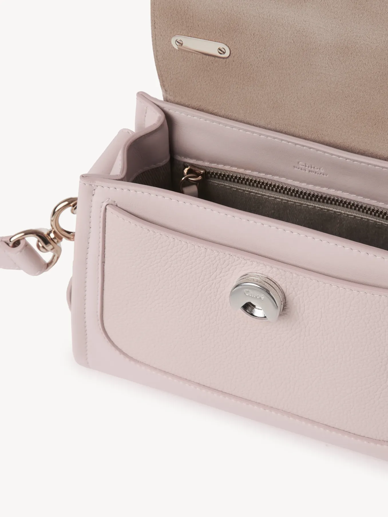 Sacs À Bandoulière-Chloé Mini Sac Tess Day Misty Lavender