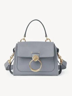 Sacs À Bandoulière-Chloé Mini Sac Tess Day Storm Blue