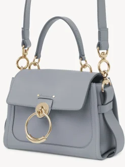 Sacs À Bandoulière-Chloé Mini Sac Tess Day Storm Blue