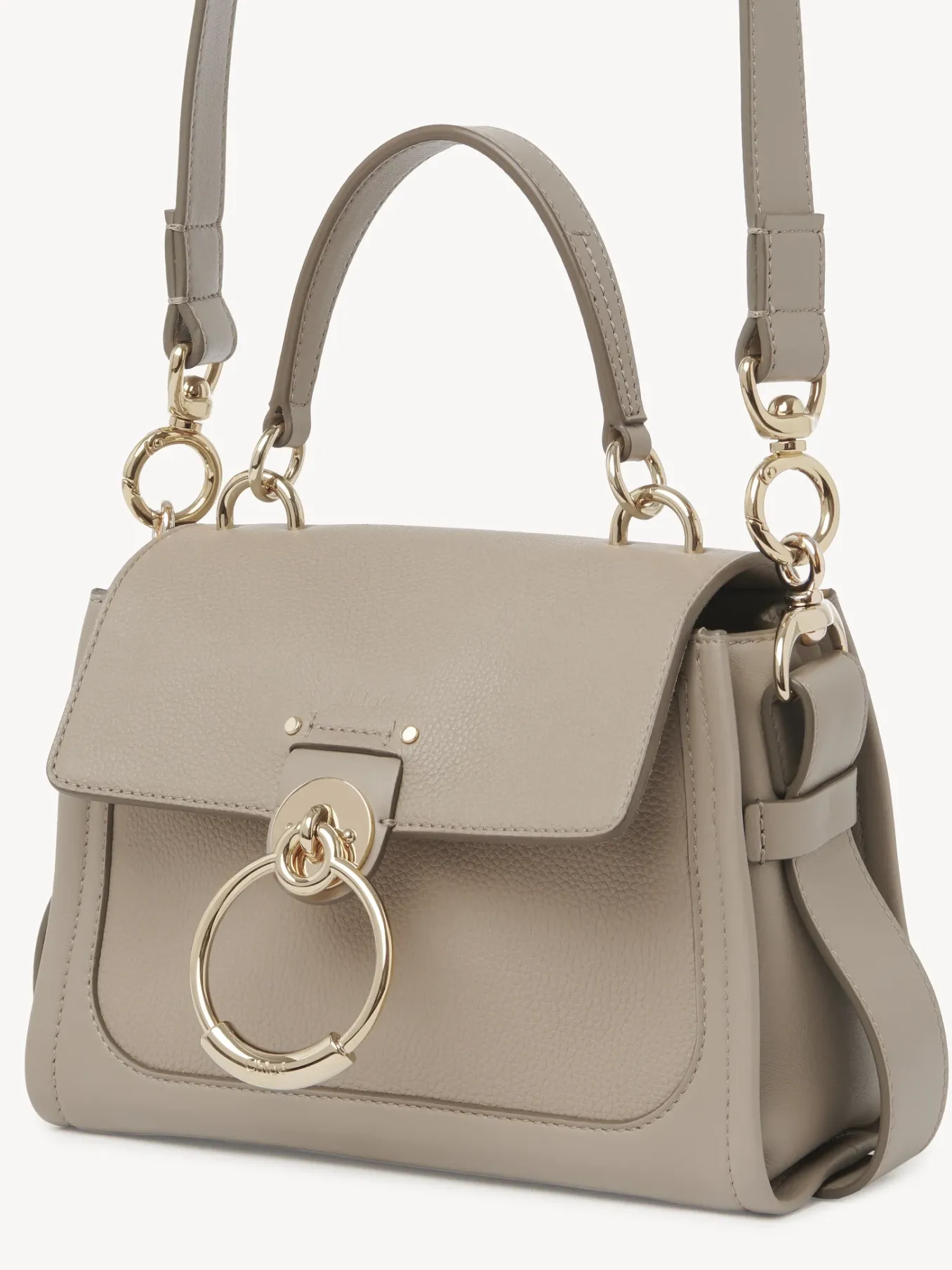 Sacs À Bandoulière-Chloé Mini Sac Tess Day Motty Grey