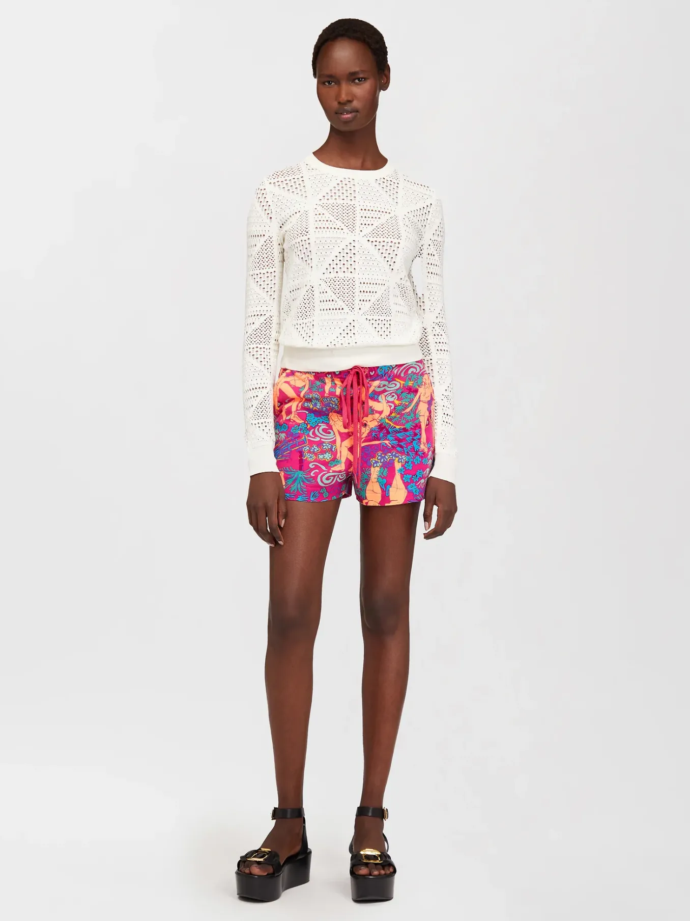 Vêtements-Chloé Mini Short Multicolor 1
