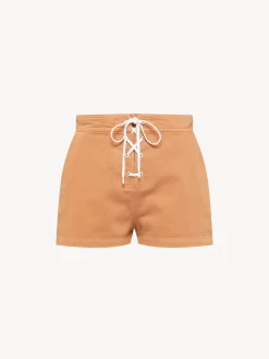 Vêtements-Chloé Mini Short Reef Shell