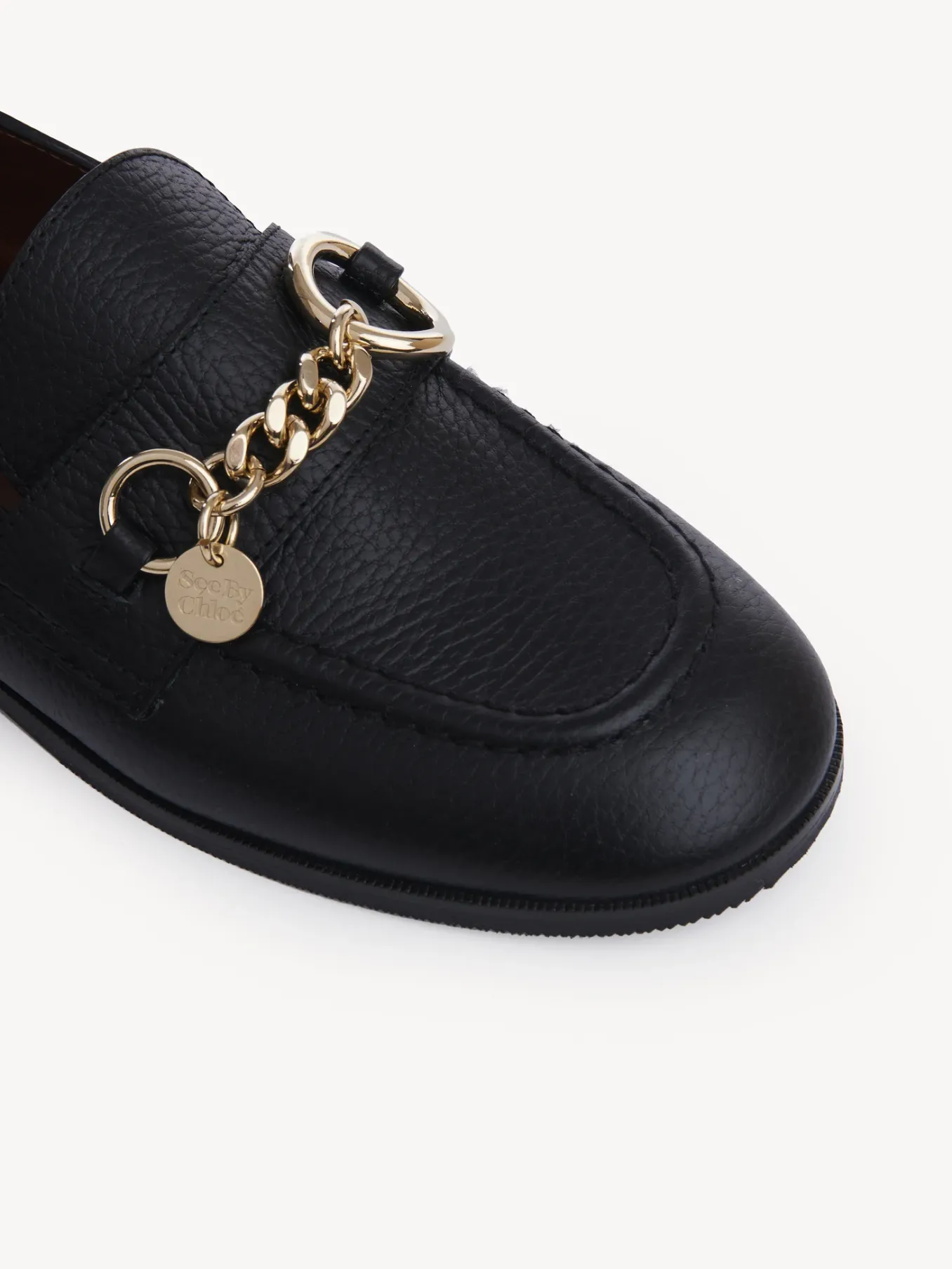 Sandales Et Espadrilles-Chloé Mocassins Aryel Noir