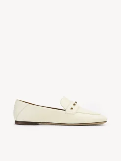 Mocassins Et Chaussures Plates-Chloé Mocassins Aurna Eggshell