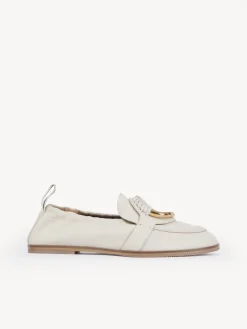 Sandales Et Espadrilles-Chloé Mocassins Hana Gesso