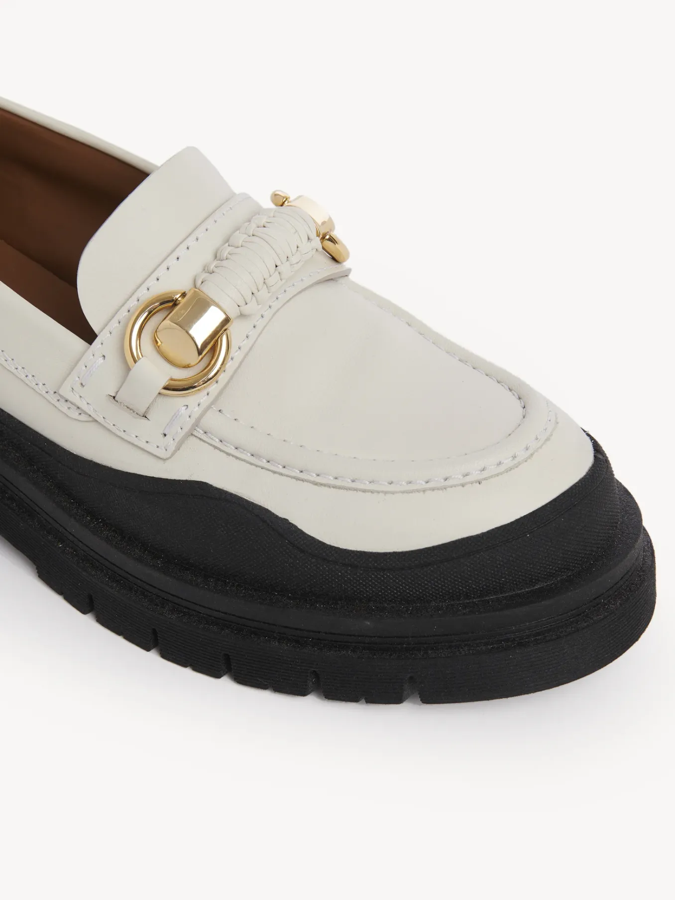 Sandales Et Espadrilles-Chloé Mocassins Lylia Gesso
