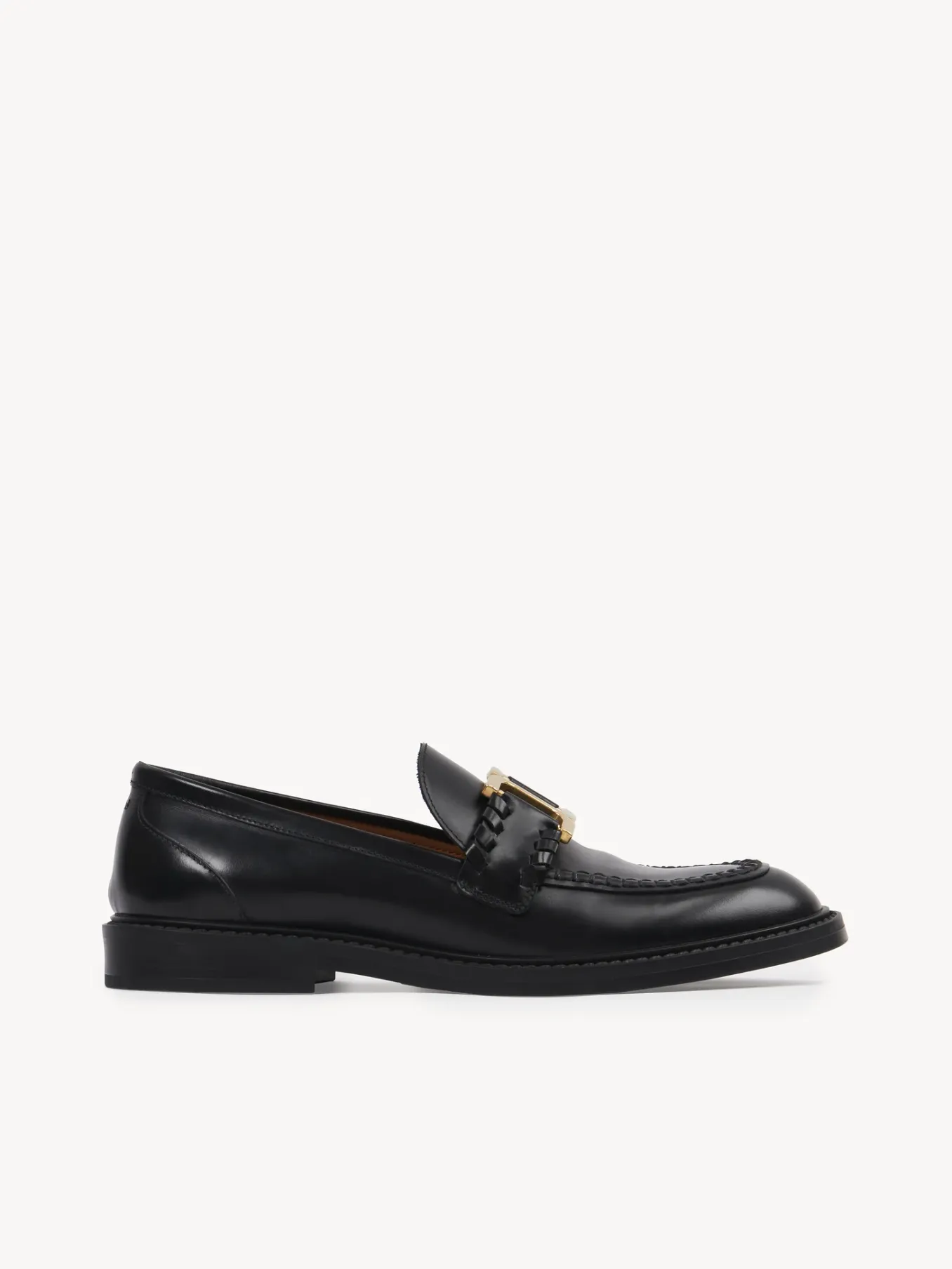 Mocassins Et Chaussures Plates-Chloé Mocassins Marcie Noir