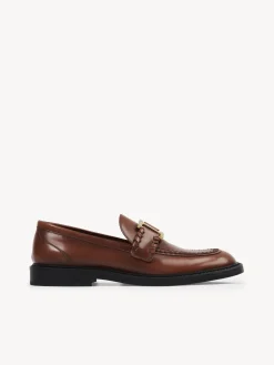 Mocassins Et Chaussures Plates-Chloé Mocassins Marcie Tan