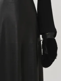 Chapeaux Et Gants-Chloé Moufles Noir