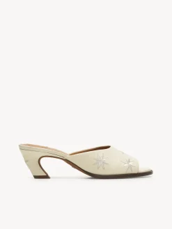 Mules-Chloé Mules A Talon Oli Eggshell