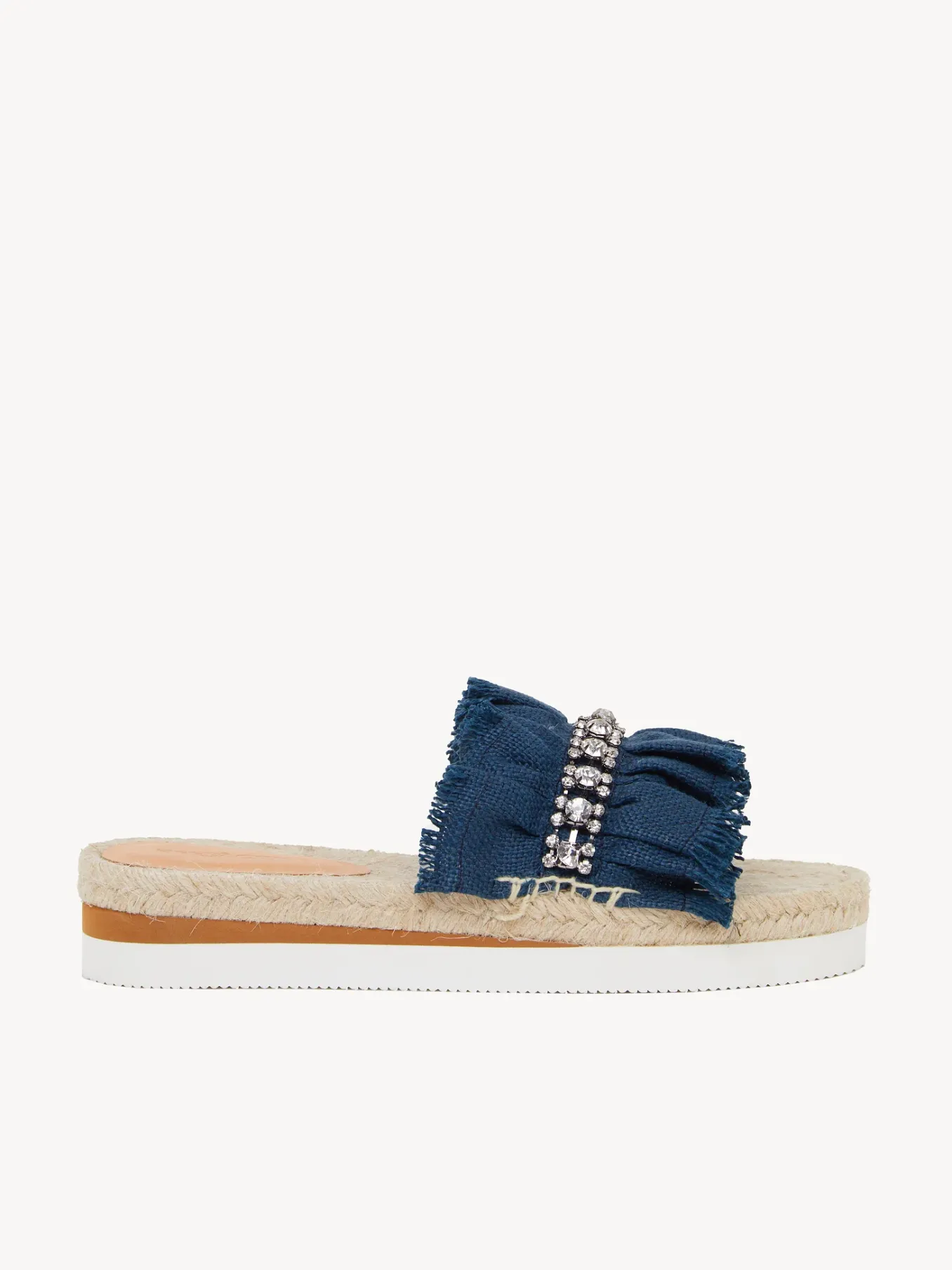 Sandales Et Espadrilles-Chloé Mules Espadrilles Mollie Petrol