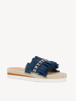 Sandales Et Espadrilles-Chloé Mules Espadrilles Mollie Petrol