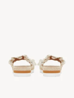 Sandales Et Espadrilles-Chloé Mules Espadrilles Mollie Silver