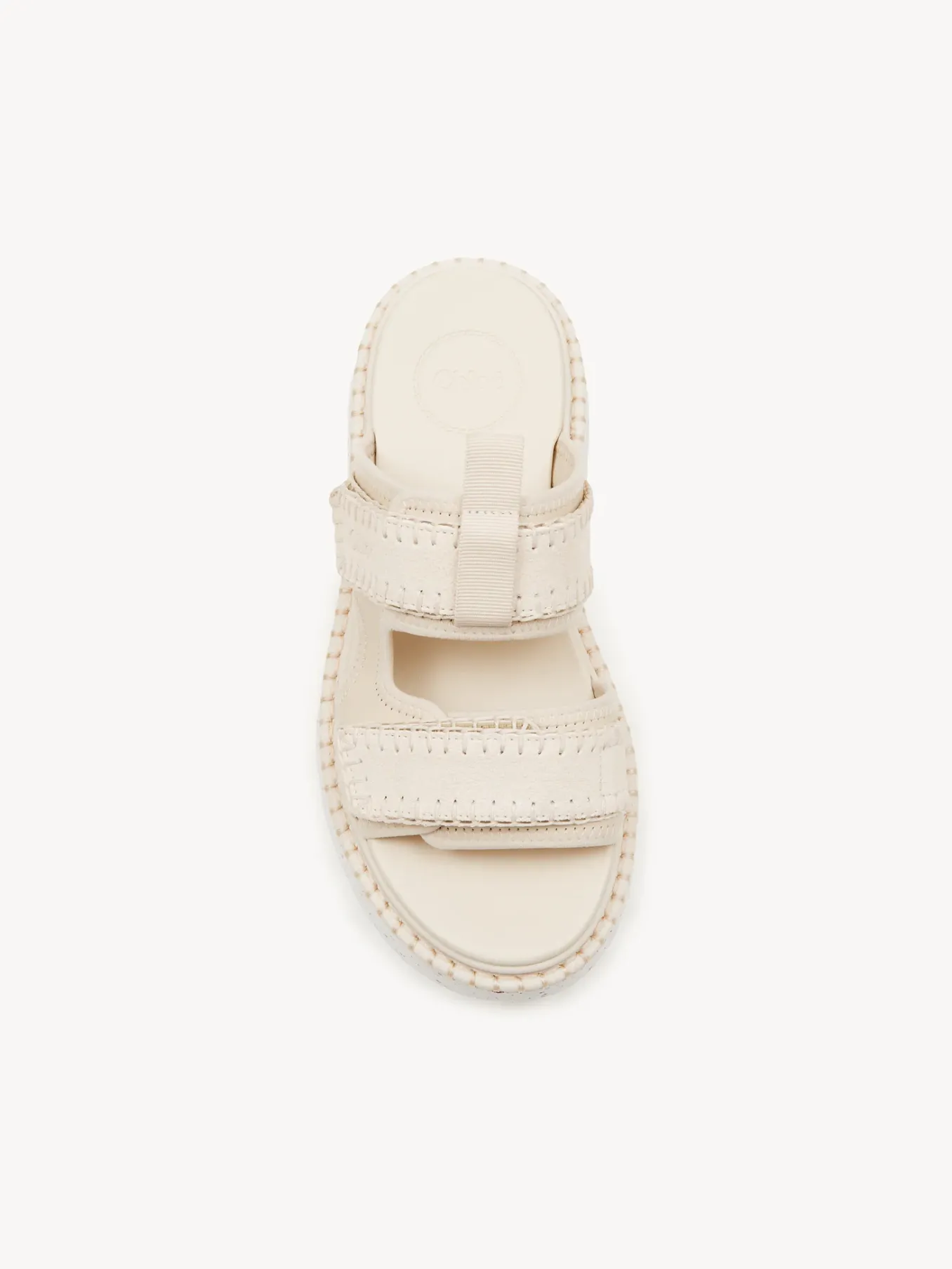Tenues De Plage-Chloé Mules Lilli Blanc