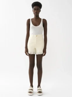 Tenues De Plage-Chloé Mules Lilli Blanc