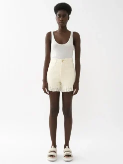 Tenues De Plage-Chloé Mules Lilli Blanc