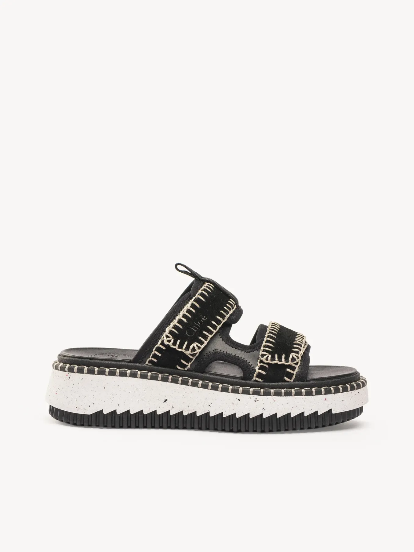 Tenues De Plage-Chloé Mules Lilli Noir