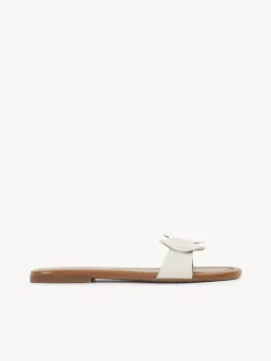 Sandales Et Espadrilles-Chloé Mules Plates Chany Gesso