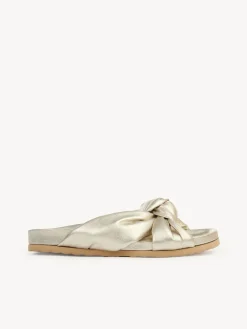 Sandales Et Espadrilles-Chloé Mules Spencer Pale Gold