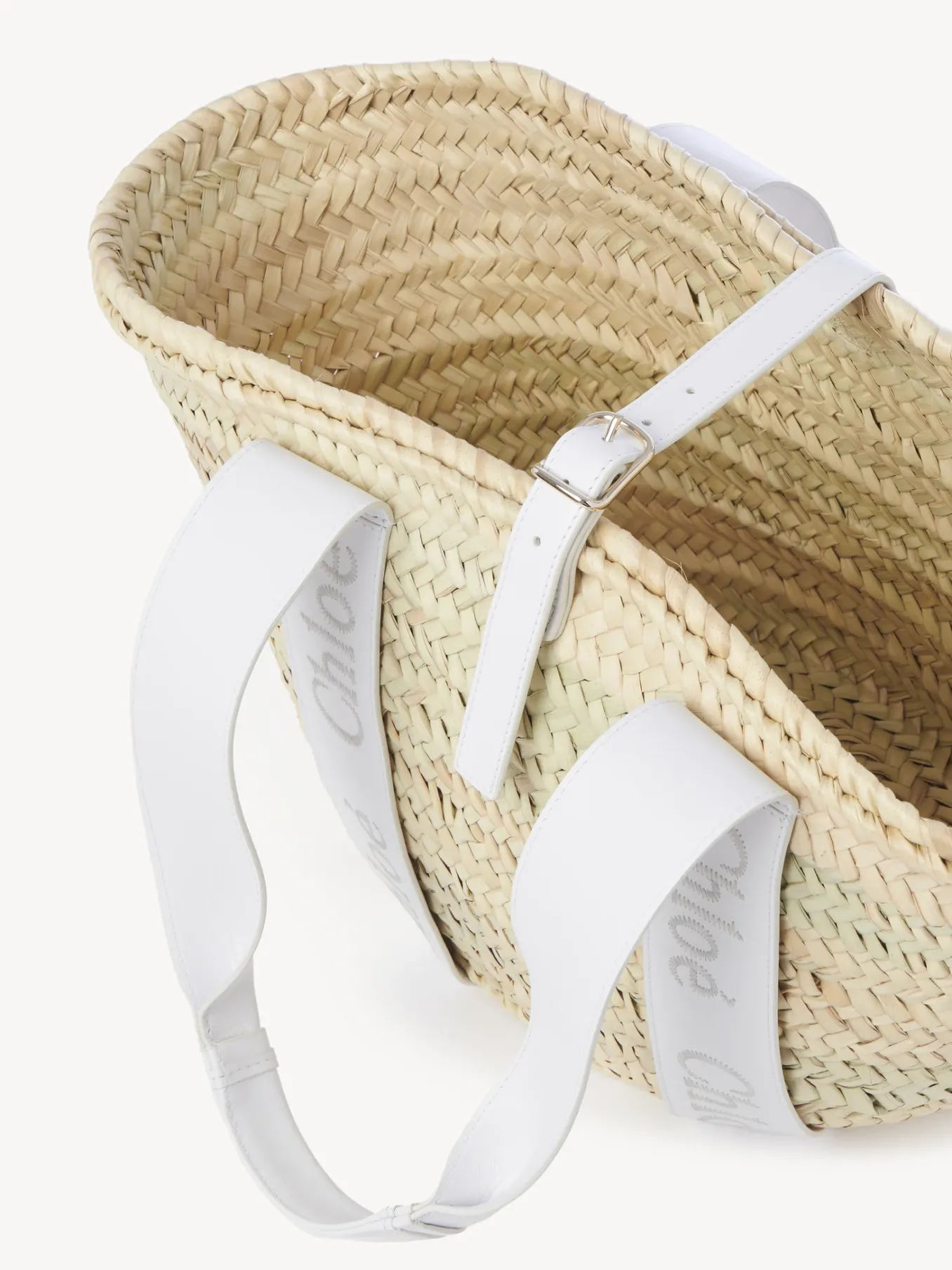 Sacs Cabas-Chloé Panier Chloe Sense Crystal White