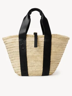 Sacs Cabas-Chloé Panier Chloe Sense Noir