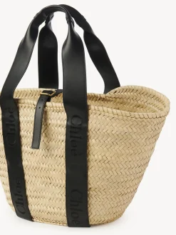 Sacs Cabas-Chloé Panier Chloe Sense Noir