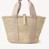 Sacs Cabas-Chloé Panier Chloe Sense Nomad Beige
