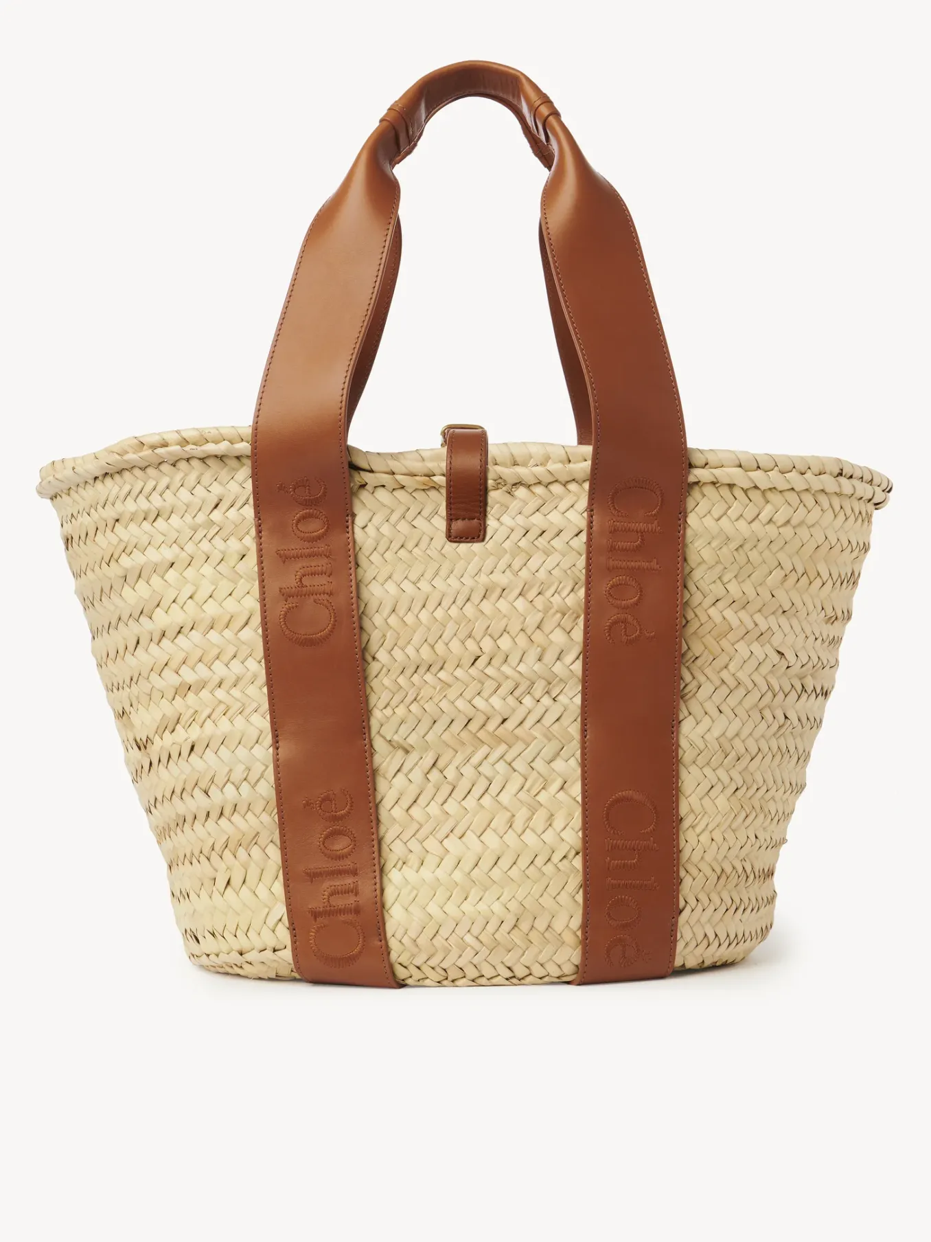 Sacs Cabas-Chloé Panier Chloe Sense Caramel