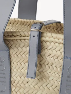 Sacs Cabas-Chloé Panier Chloe Sense Storm Blue