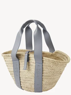 Sacs Cabas-Chloé Panier Chloe Sense Storm Blue
