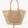 Sacs Cabas-Chloé Panier Marcie Light Tan